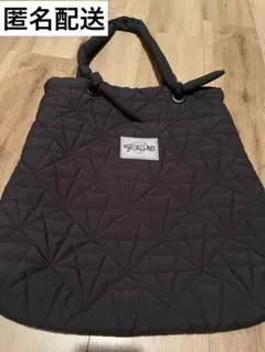 SEVENTEEN FOLLOW トートバッグ キルティング 黒