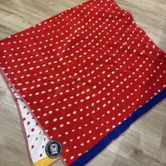 特大 バスタオルJMAポルトガル　ドット柄　水玉模様　レトロ　希少　レア 特大 バスタオルJMAポルトガル ドット柄 水玉模様 レトロ 希少 レア