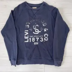 Levi’s リーバイス プリントスウェット 裏起毛 M相当のサムネイル
