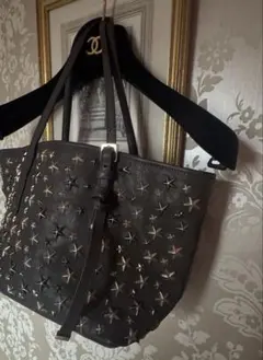 Jimmy Choo サシャS スタッズ ハンドバッグ トートバッグのサムネイル