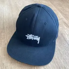 Stussy スナップバックキャップ 黒