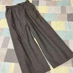 【studio CLIP】クラシックチェックイージーパンツ ワイドパンツ