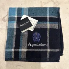 Aquascutum チェック柄ハンカチ