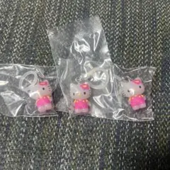 ハローキティ めじるしアクセサリー お花ver 3点セット