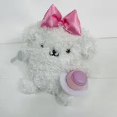 超希少！ポムポムプリン マカロン チェリーリボン ぬいぐるみ 2014年製 超希少！ポムポムプリン マカロン チェリーリボン ぬいぐるみ 2014年製