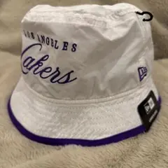 NEW ERA ニューエラ⭐︎LAKERS バケットハット　L/XLサイズ