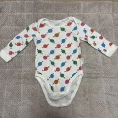 UNIQLO ベビー肌着 長袖 80cm きんぎょがにげた