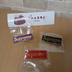 希少　当時　supreme シュプリーム　ピンバッジ　ボックスロゴ Yahoo!オークション - 【Supreme】 BOXロゴ ピンバッチ