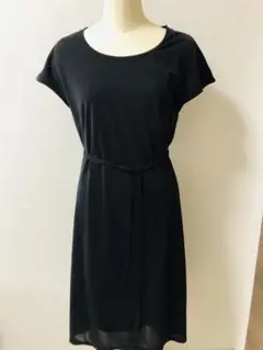 サイズS レディース　黒/ワンピース　TALBOTS