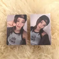 2枚セットLE SSERAFIMサクラCompactトレカ SPAGHETTI