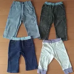 まとめ売り！ズボン（80.90㎝）４点セット