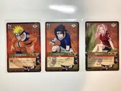 NARUTOカードゲーム ナルト サスケ カカシ サクラ 4枚セット - メルカリ