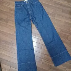ZARA デニムパンツ ワイドレッグ レディース