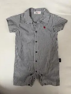 POLO Baby ストライプ ロンパース