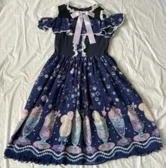 Angelic Pretty Misty Sky OP バレッタ オーバーニー - メルカリ
