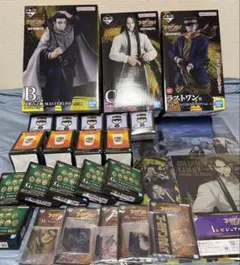 一番くじ 金 કમઈ B、C、Last One賞 模型、吊飾等組合