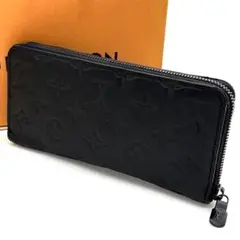 極美品　ルイヴィトン　モノグラムシャドウ　ジッピーウォレットホリゾンタル　長財布