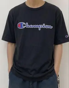 Champion チャンピオン Tシャツ ブラック フリーサイズのサムネイル