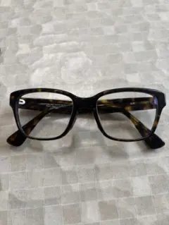 Zoff ゾフ　べっこう柄　伊達メガネ