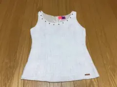 Rady レディ ツイード ノースリーブ タンクトップ ホワイト フリー