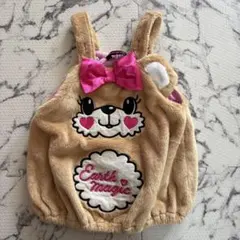 アースマジック ロンパース ジャンパースカート 80