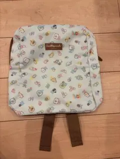 すみっコぐらし キッズ リュック アルファベット柄
