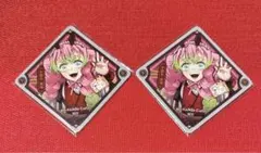鬼滅の刃 午年 コースター 甘露寺蜜璃 2枚セット