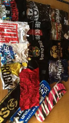 バンドTシャツ、タオル、グッズ