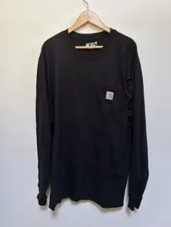 Carhartt ブラック ロンT Tシャツ L