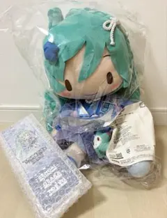 マジカルミライ　2025 ふわぷちぬいぐるみ　初音ミク　特典ステッカー付き