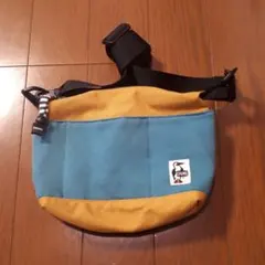CHUMS ショルダーバッグ 青 黄