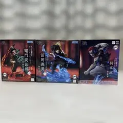 SEGA XrossLink 鬼滅の刃 フィギュア 竈門炭治郎 冨岡義勇 猗窩座