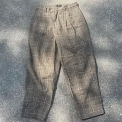 HARE チェック柄 スラックス Sサイズ