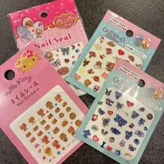 新品未使用　ネイルシール4枚セット