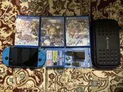 PSVITA 8GBSDカード　ソフト5本（内2本データ）　ケース&充電器付き