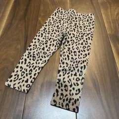 子供服★ヒョウ柄 レオパードレギンス 80cm