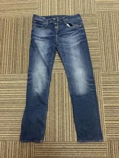 ②G-STAR ストレートデニム