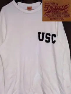 DELUXE WERE USC サーマルシャツ ワッフル生地 デラックスウェアのサムネイル