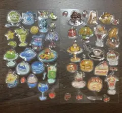【正規品】喫茶アラモード きゅるるんシール2種セット　おすそ分けのサムネイル