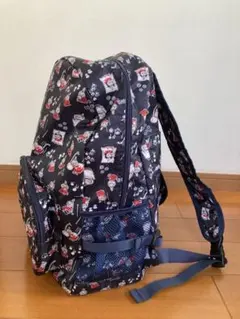 MOOMIN/ミイ柄 軽量ナイロンリュック ネイビー