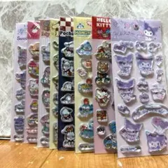 8枚コンプリートセット　正規品　海外限定　サンリオ　ウォーターシール　海外限定