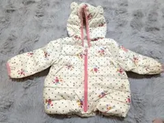 GAP 花柄ドット柄ダウンコート 12-18ヶ月