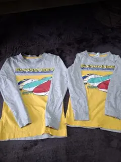 キッズ　新幹線 長袖Tシャツ 110　120サイズ セット