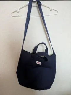 DANTON ネイビー ショルダーバッグ