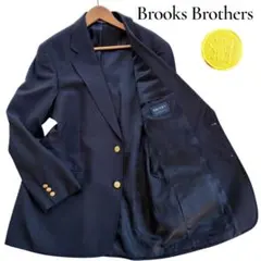 【大きいサイズ　XL】ブルックスブラザーズ 紺ブレ 金ボタン ストレッチ　41R