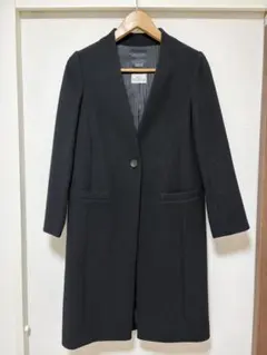 laboratory work チェスターコート 黒