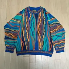 程度良好 90s EMAROO ヴィンテージ 3D ニット サイズ M