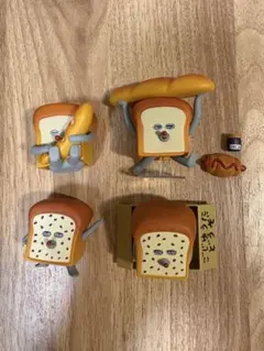 パンどろぼうフィギュアコレクション4点