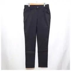 美品 テーパードパンツ Mサイズ 黒 ブラック ストレッチ カジュアル オフィス