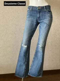 ドゥーズィエムクラス　ローライズ　デニム　Y2K　平成ギャル　00s